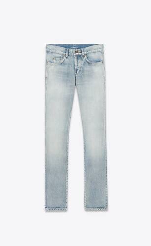 ysl women's jeans|saint laurent slim fit jeans.